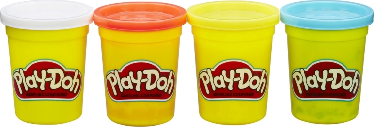 Play-Doh startset boetseerklei – 4 potjes