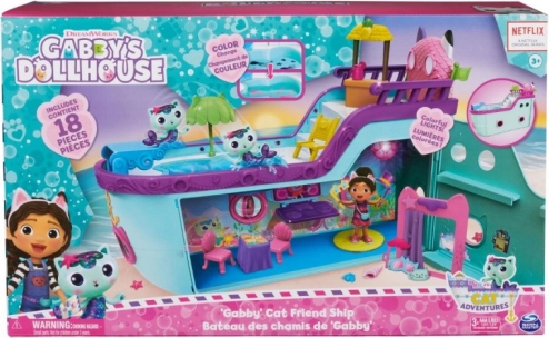 Gabi's Dollhouse Cruise Ship Playset