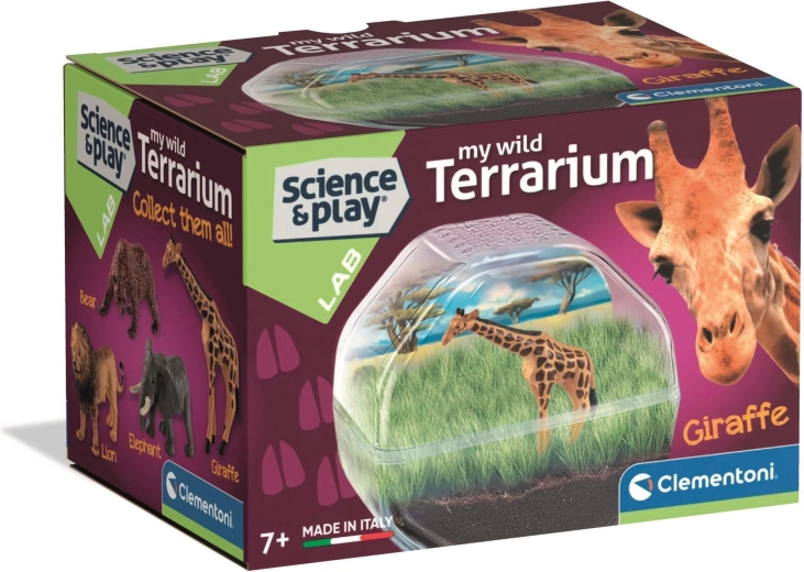 CLEMENTONI Mini Terrarium with Giraffe