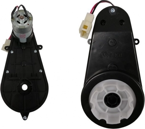 Elektromotor met tandwielkast voor voertuigen op 12V