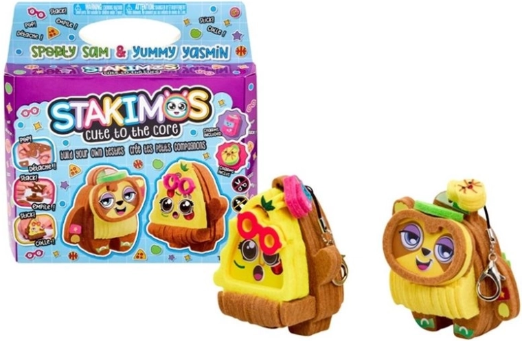 Tomy Stakimos kit for making figures Sam and Jasmine (2 pcs)