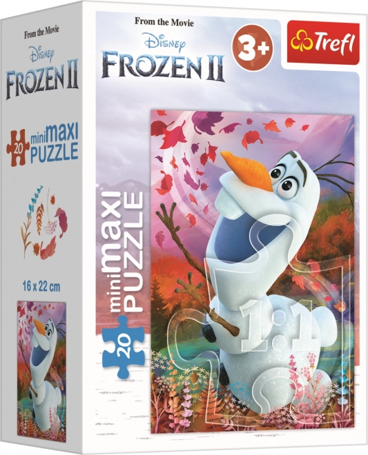 Puzzle TREFL Frozen 2: Olaf - 20 pieces