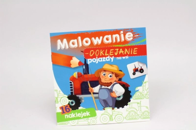 Coloring and Sticking: Vehicles in the Countryside