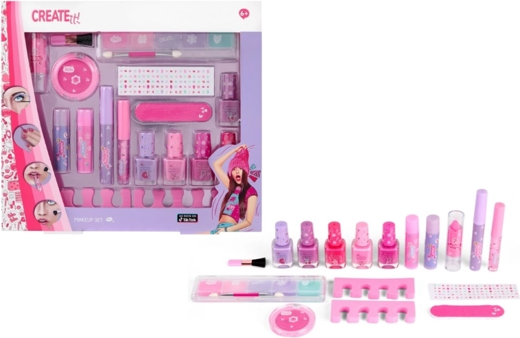 Create It ! coffret de maquillage néon et pailleté pour enfants