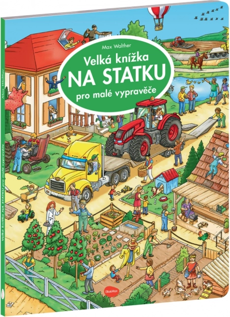 Le grand livre À la ferme – une aventure illustrée pour les petits conteurs