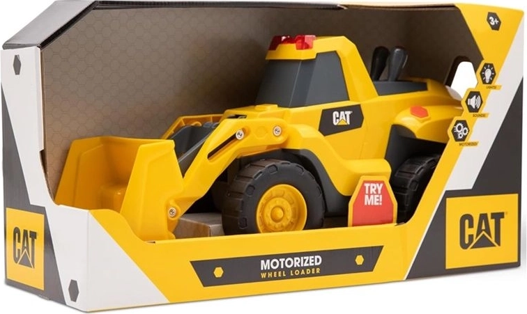 CAT wheel loader with light and sound