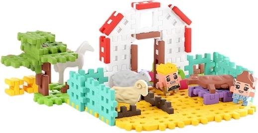 100 flexible Mini Waffle pieces for endless rebuilding