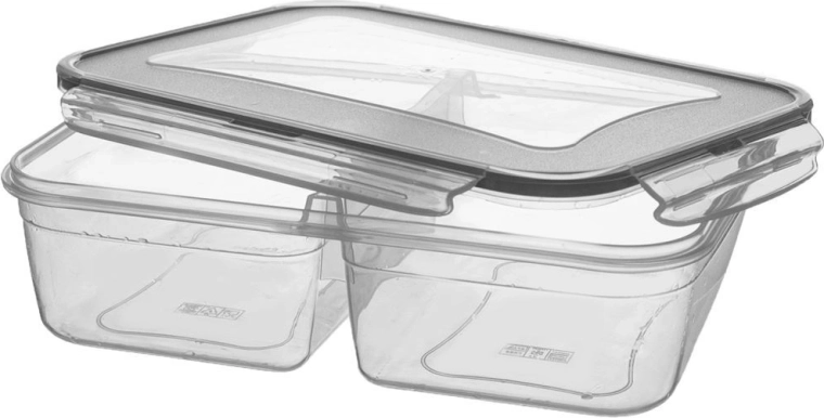 Afdichtend deksel met 4 clips