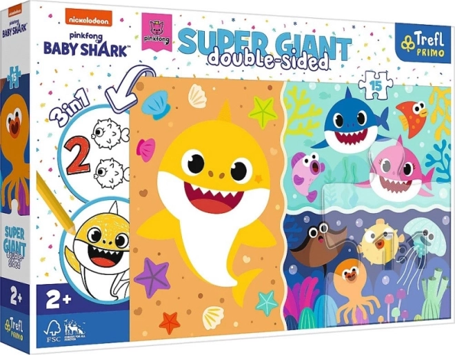 Giant Baby Shark Puzzle for Toddlers