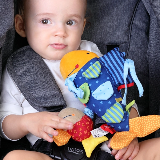 Ideal for the car seat and stroller