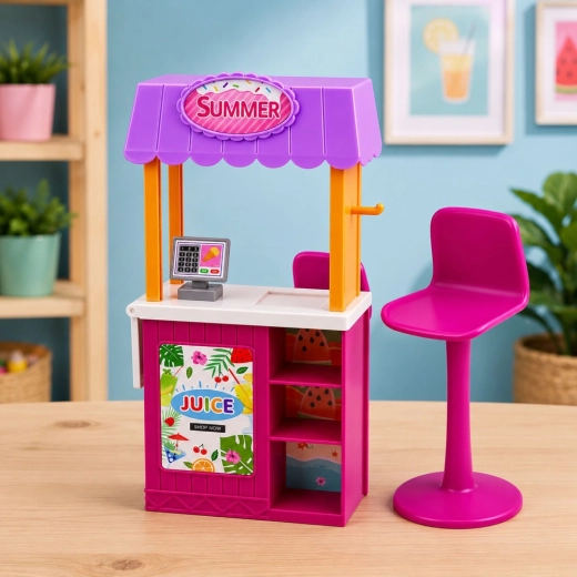 Stand pour jouer à vendre et servir