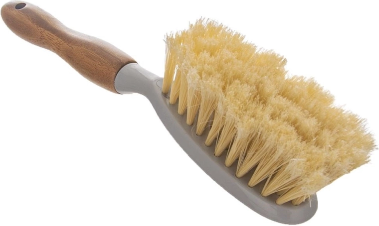 Ergonomische handveger met bamboe handgreep