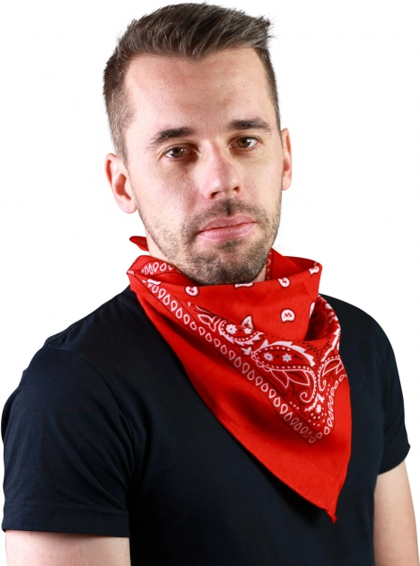 Red Cowboy Bandana