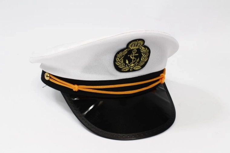 Casquette de marin blanche (taille universelle)