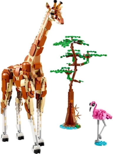 Girafe articulée pour des poses réalistes
