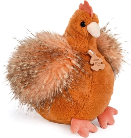 Ginger Plush Hen 20 cm