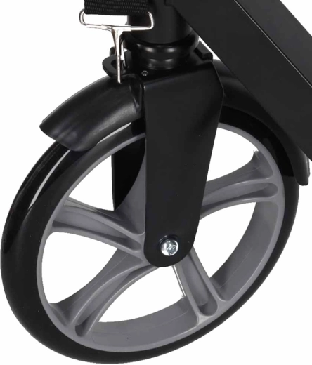Grandes roues de 200 mm pour une conduite fluide
