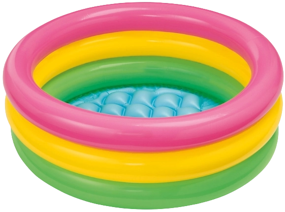 Children's Inflatable Pool with Soft Bottom 61x22 cm