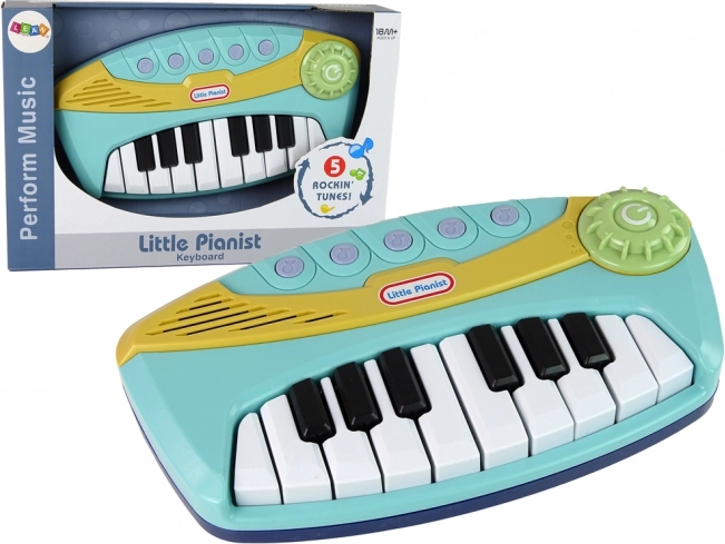 Interactieve blauwe piano Little Pianist