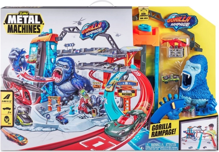Racing Track Gorilla Garage