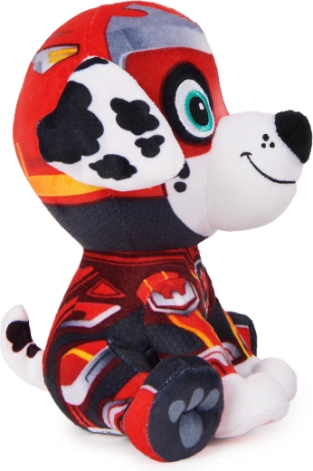 Soft plush and safe embroidered details