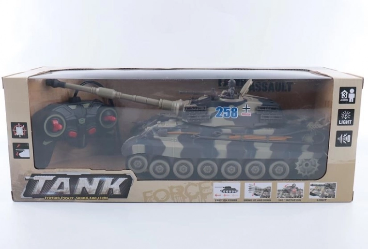 RC Tank 1:20 met Licht en Geluid