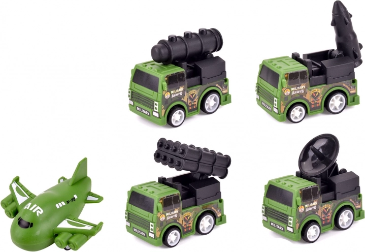 Militaire techniek set van 5 stuks
