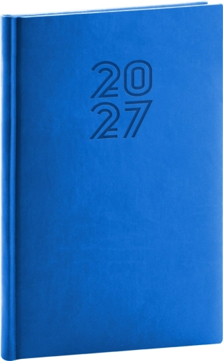 Notique weekagenda Aprint 2027 blauw 15 × 21 cm
