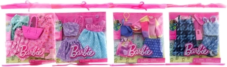 Barbie set of 2 outfits for dolls