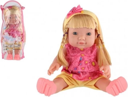 Sound Doll 30 cm in a plastic pouch