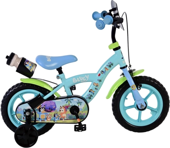 Départ stable grâce aux petites roues