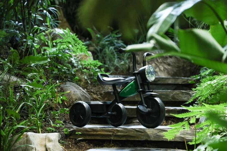 Smooth and stable ride on EVA wheels