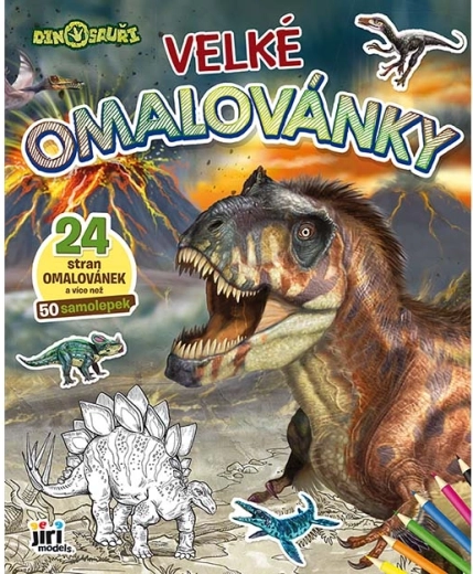 Grote kleurplaten Dino’s