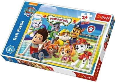 maxi puzzle pat’ patrouille 24 pièces 60 × 40 cm