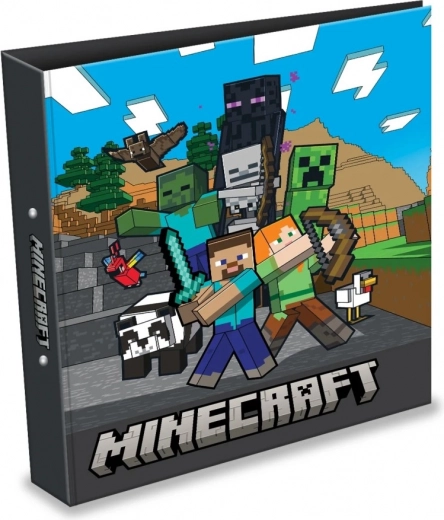 Binder with 2 Rings MINECRAFT