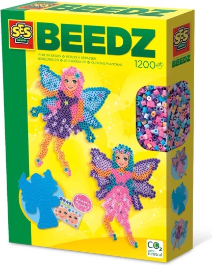 Jusqu’à 1200 perles à repasser dans le coffret