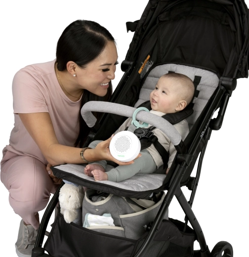 Peace on the go with a compact clip