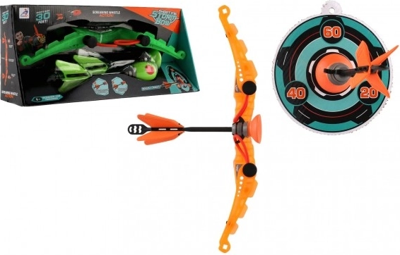 Arc pour enfants avec flèches à ventouse et cible