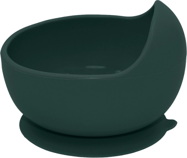 Assiette qui tient sur la table et sur le plateau de la chaise haute