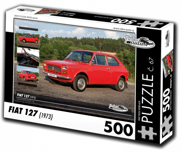 RETRO-AUTA Puzzel Fiat 127 500 stukjes