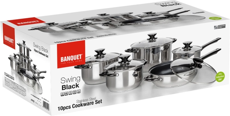 Suitable for all hob types including induction