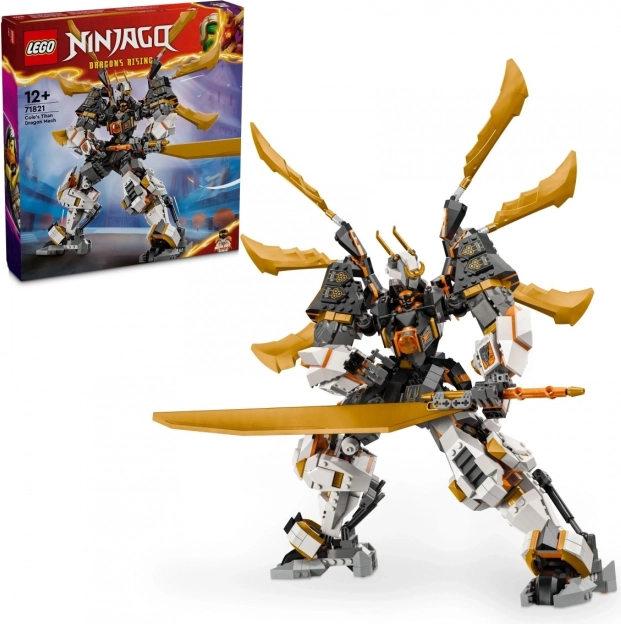 Lego Ninjago: Cole’s Titanium Dragon Mech