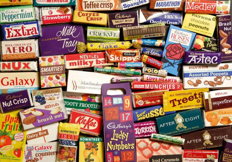 Puzzel Zoete Herinneringen Jaren 60 500 stukjes GIBSONS