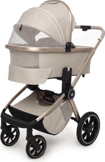 Panoramic 3D Airflow ventilation in the carrycot