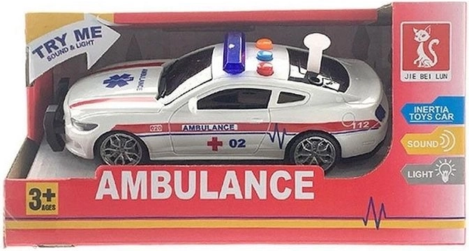 Ambulance pour enfants avec lumière et son