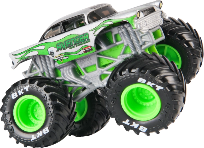 Die-cast body in 1:64 scale