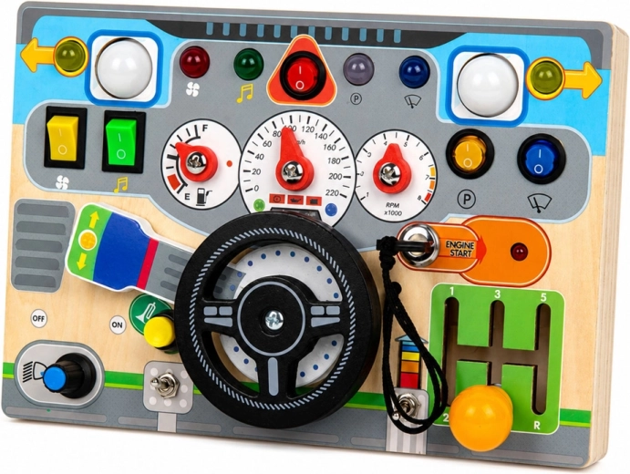 Tableau de bord comme dans une voiture
