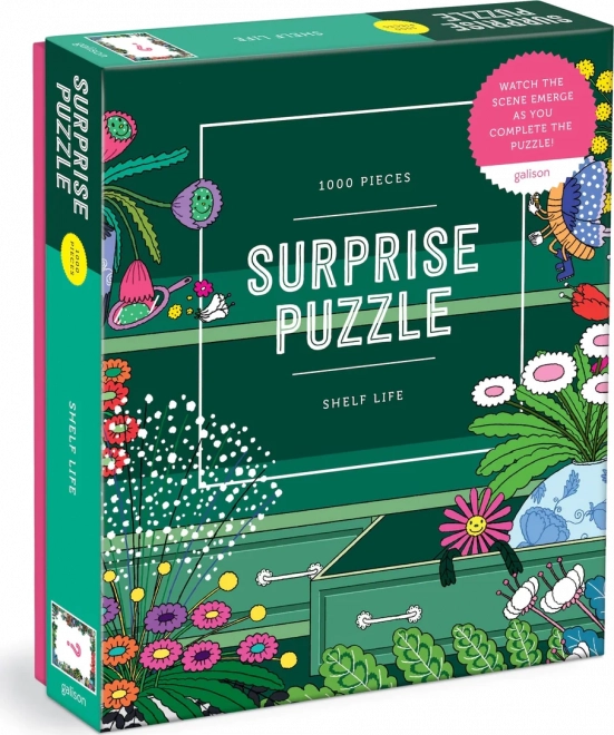 GALISON Surprise puzzel Leven op de plank 1000 stukjes