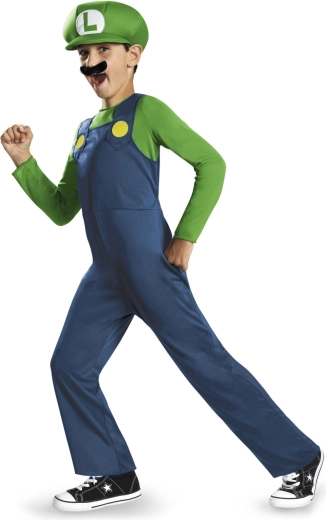 Kids’ Luigi Costume (Super Mario) 7–8 years