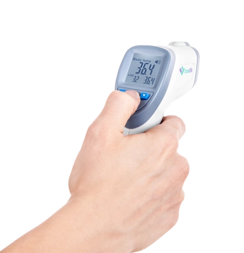 Mesure sans contact en 1 seconde